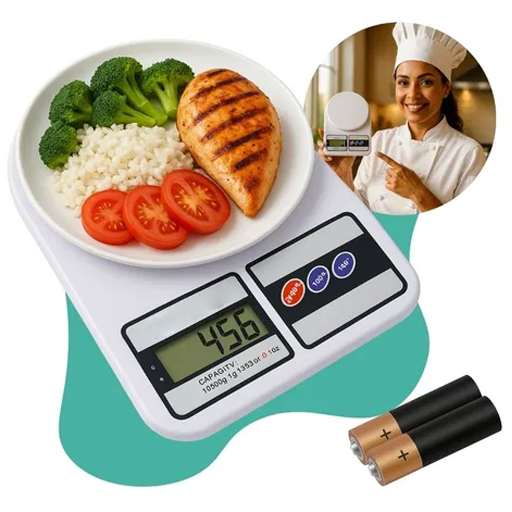 Balança Digital de Cozinha 10KG SF-400B