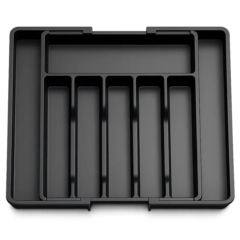 Organizador Porta Talheres Gaveta Para Cozinha Com Extensor